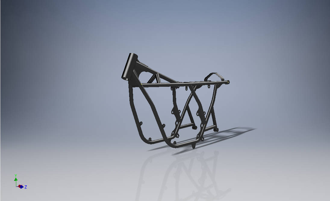 Honda CB75本田车架